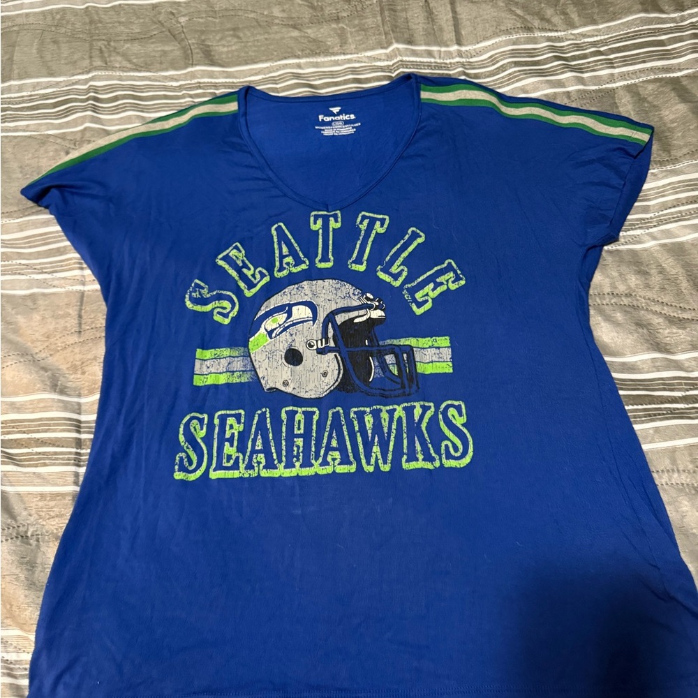 Seattle Seahawks Blue T-Shirt